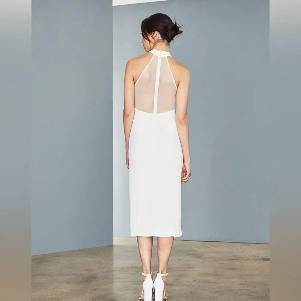 AMSALE LW141 - Crepe Sheath Dress